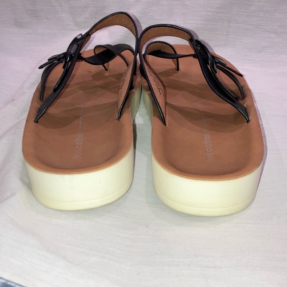 Los Cabos women’s Nin Black Double adjustable Strap Sandals size 40  (9- 9.5) - Picture 13 of 13